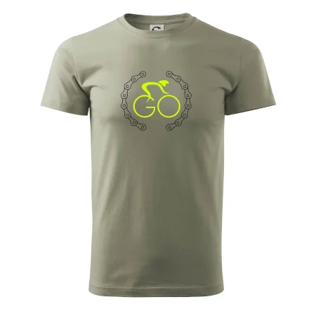 GO cyklista (fluo potisk)
