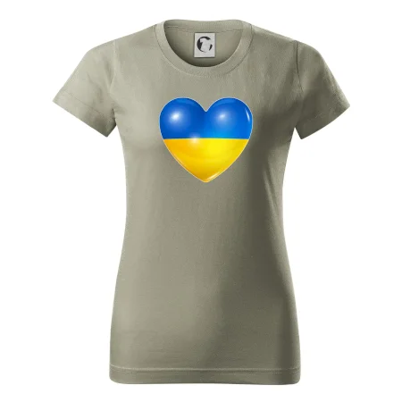 Ukrajina srdce vlajka