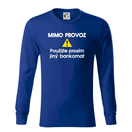 Mimo provoz - použijte jiný bankomat