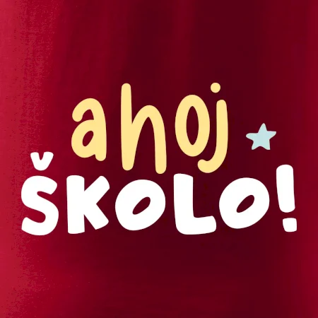 Ahoj školo barevné