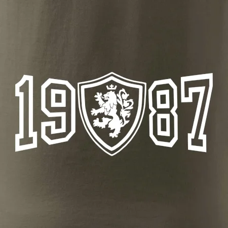 Narozeninový motiv - znak - 1987