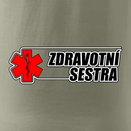 Zdravotní sestra - kříž