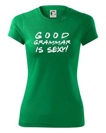 Good grammar is sexy