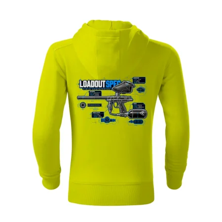 Technický výkres loadout spec paintball