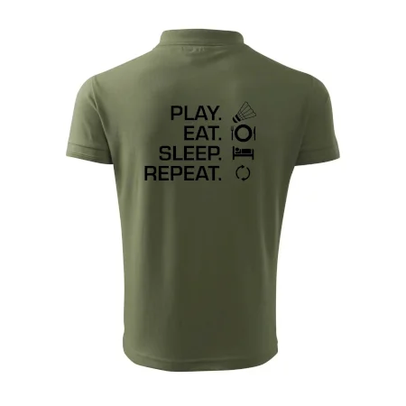 Play Eat Sleep Repeat badminton