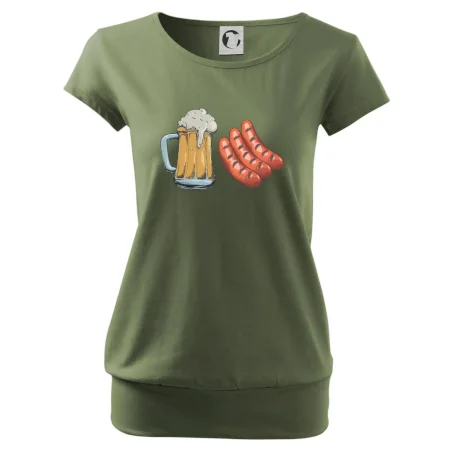 Pivo a klobása