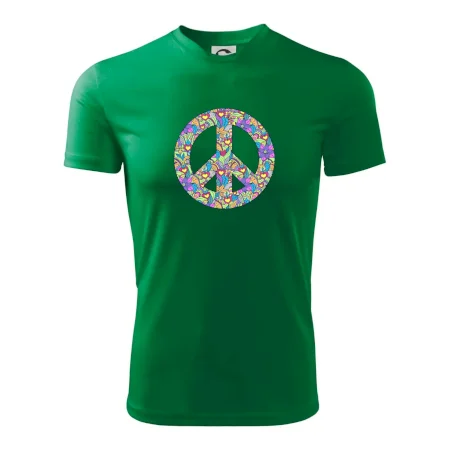 Peace symbol mandela