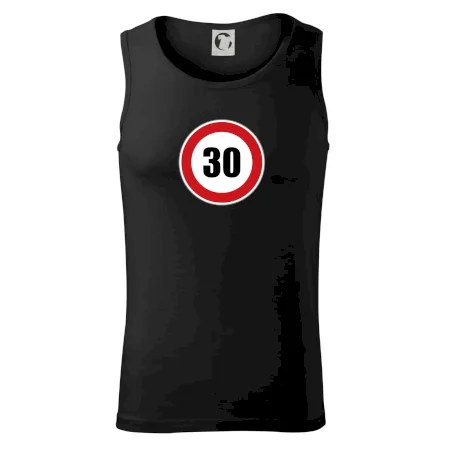 Dopravní značka - omezení rychlosti 30