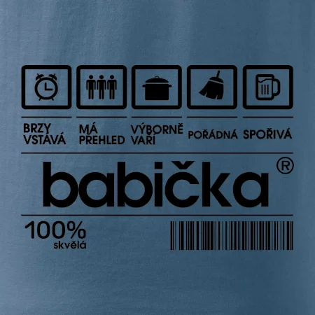 Čárový kód babička
