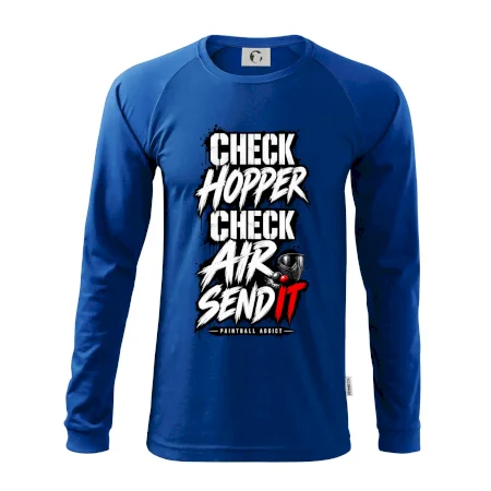 Kontrola zásobníku check hopper air paintball