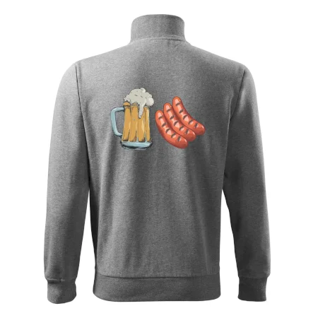 Pivo a klobása