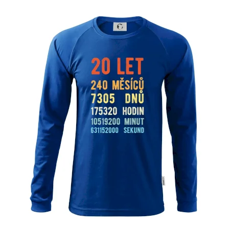 Narozeniny 20 přepočet času