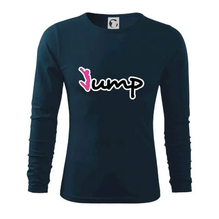 Jump - nápis a panáček