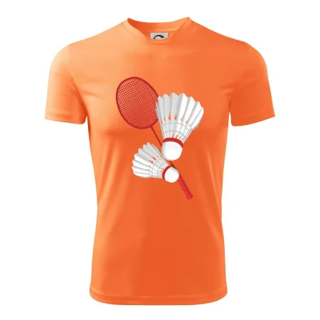 Badminton - pálka a košík