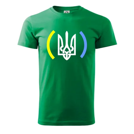 Ukrajina trojzubec s barvami