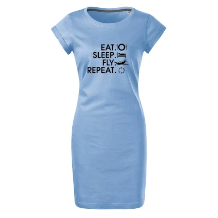 Eat sleep fly repeat