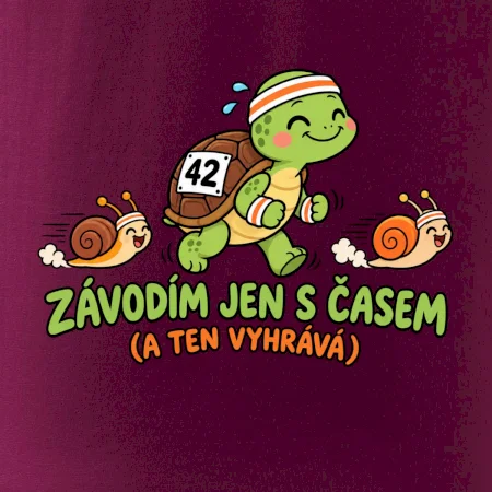 Běžecká želva závodím jen s časem