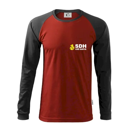 SDH nápis (oheň, název sboru - vlastní nápis)