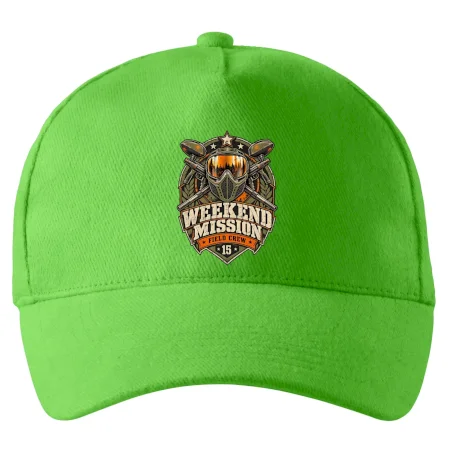 Víkendová mise vintage paintball odznak