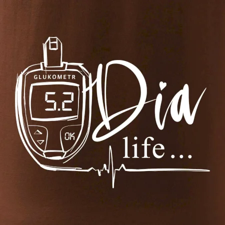D I A Life - kreslený glukometr