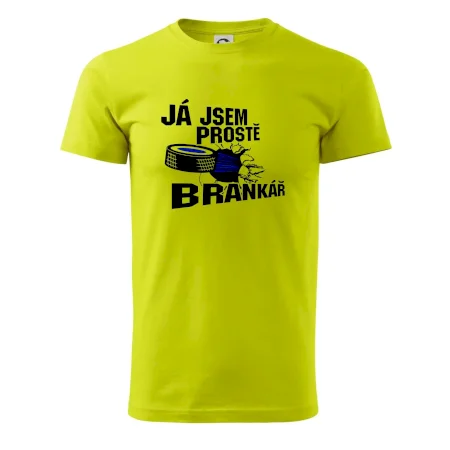 Ja jsem prostě brankář hokej