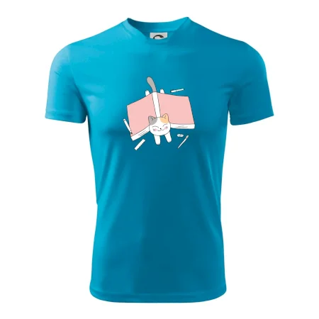 Učení na státnice kočka