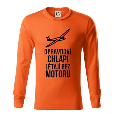 Opravdovi chlapi létají bez motoru