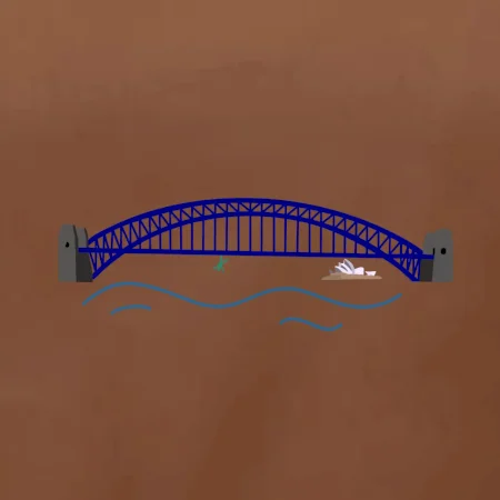 Most Sydney - sebevrah (Moňas)