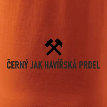 ČERNÝ JAK HAVÍŘSKÁ PRDEL﻿