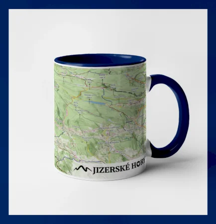 Hrnek - Jizerské hory mapa