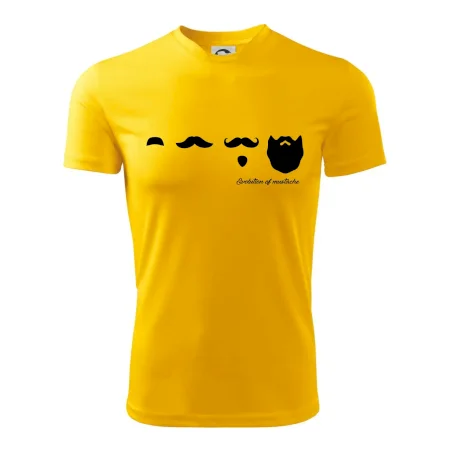 Evolution mustache