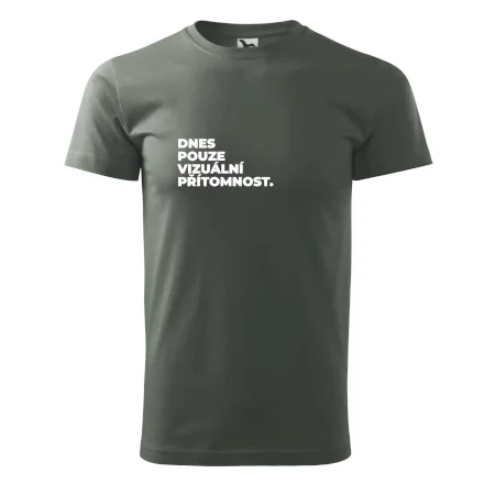 DNES POUZE VIZUÁLNÍ PŘÍTOMNOST.