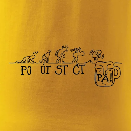 Pondělí až pátek evoluce pivo
