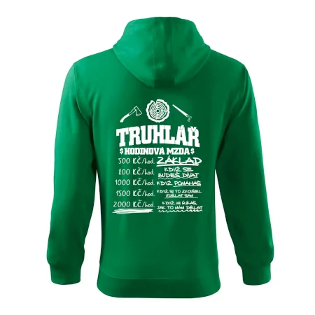 Hodinová mzda truhlář