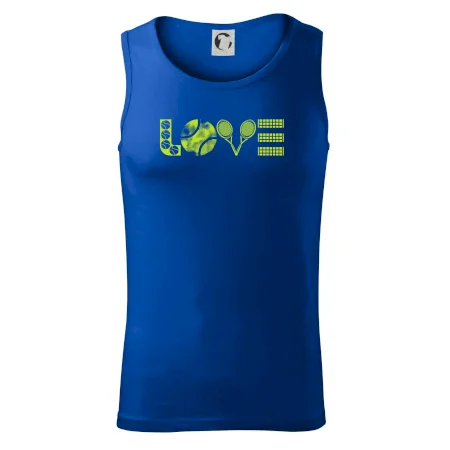 Tenis love nápis