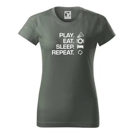 Play Eat Sleep Repeat badminton