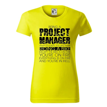 Being A Project Manager - bike