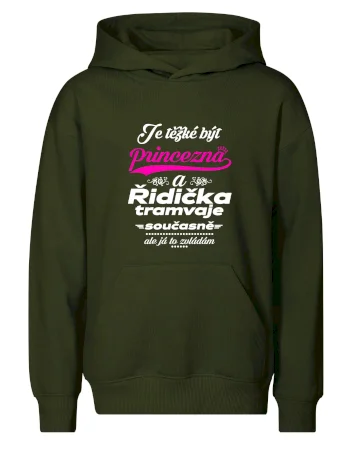 Je těžké být princezna a řidička tramvaje