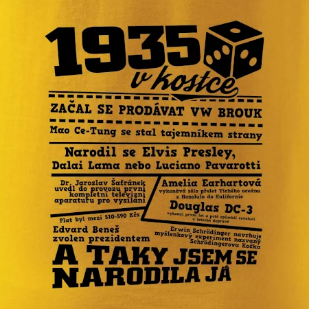 1935 v kostce