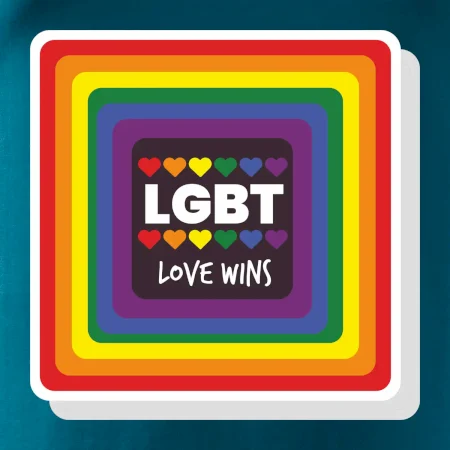 Love wins čtverec