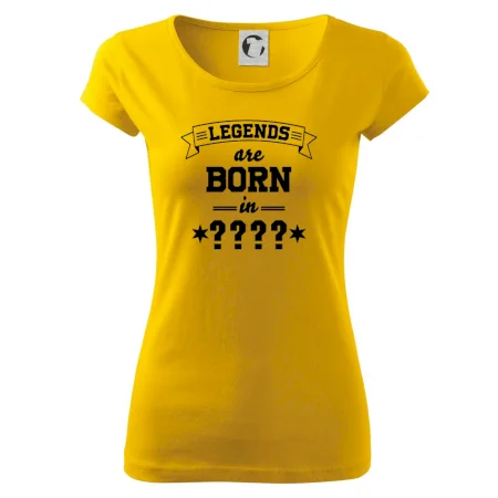 Legends are born in vlastní ročník