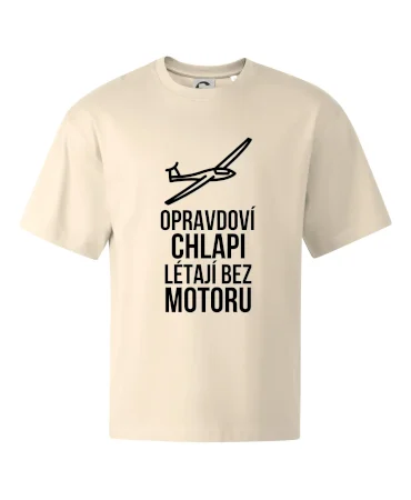 Opravdovi chlapi létají bez motoru