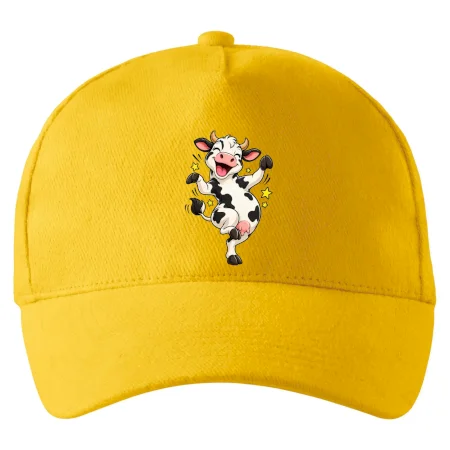 Veselá tančící kráva