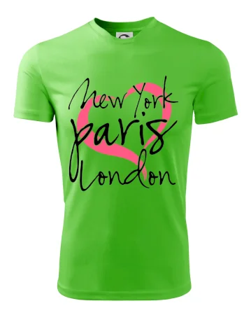 I love NYC Paris London