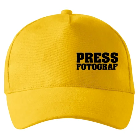 Novinář nápis - Press Fotograf