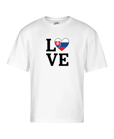 Love Slovenská vlajka