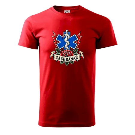 Záchranář - růže a hvězda