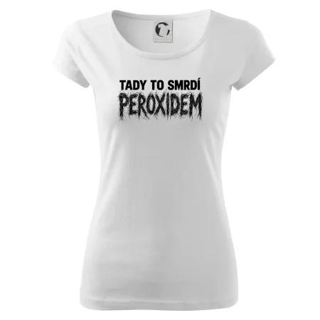 Tady to smrdí peroxidem