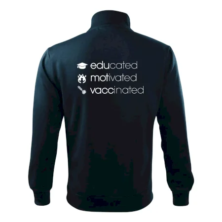 Educated motivated vaccinated