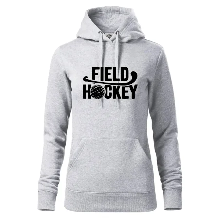 Field hockey míček a nápis